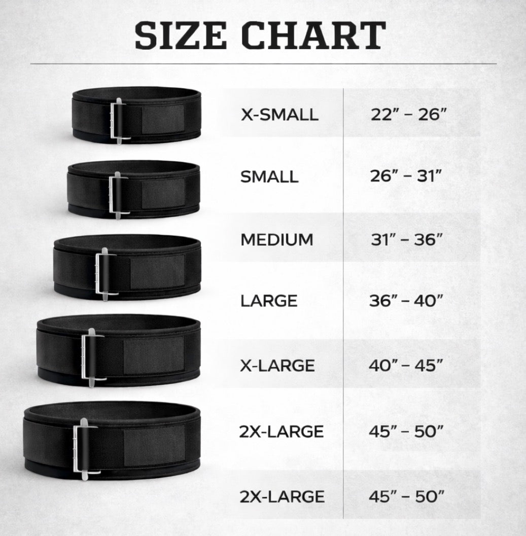 Self-Locking Buckle Gym Belt