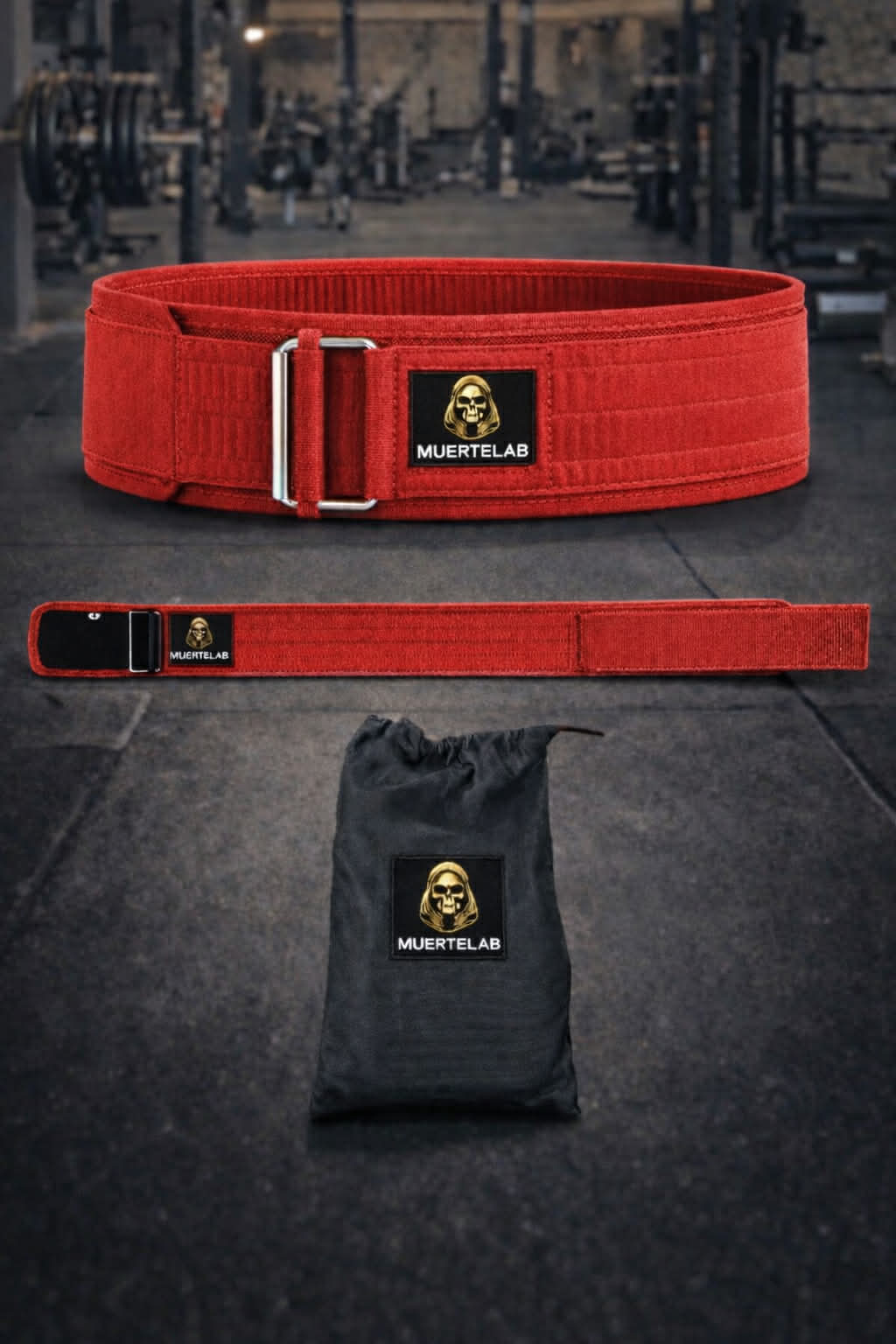 Self-Locking Buckle Gym Belt