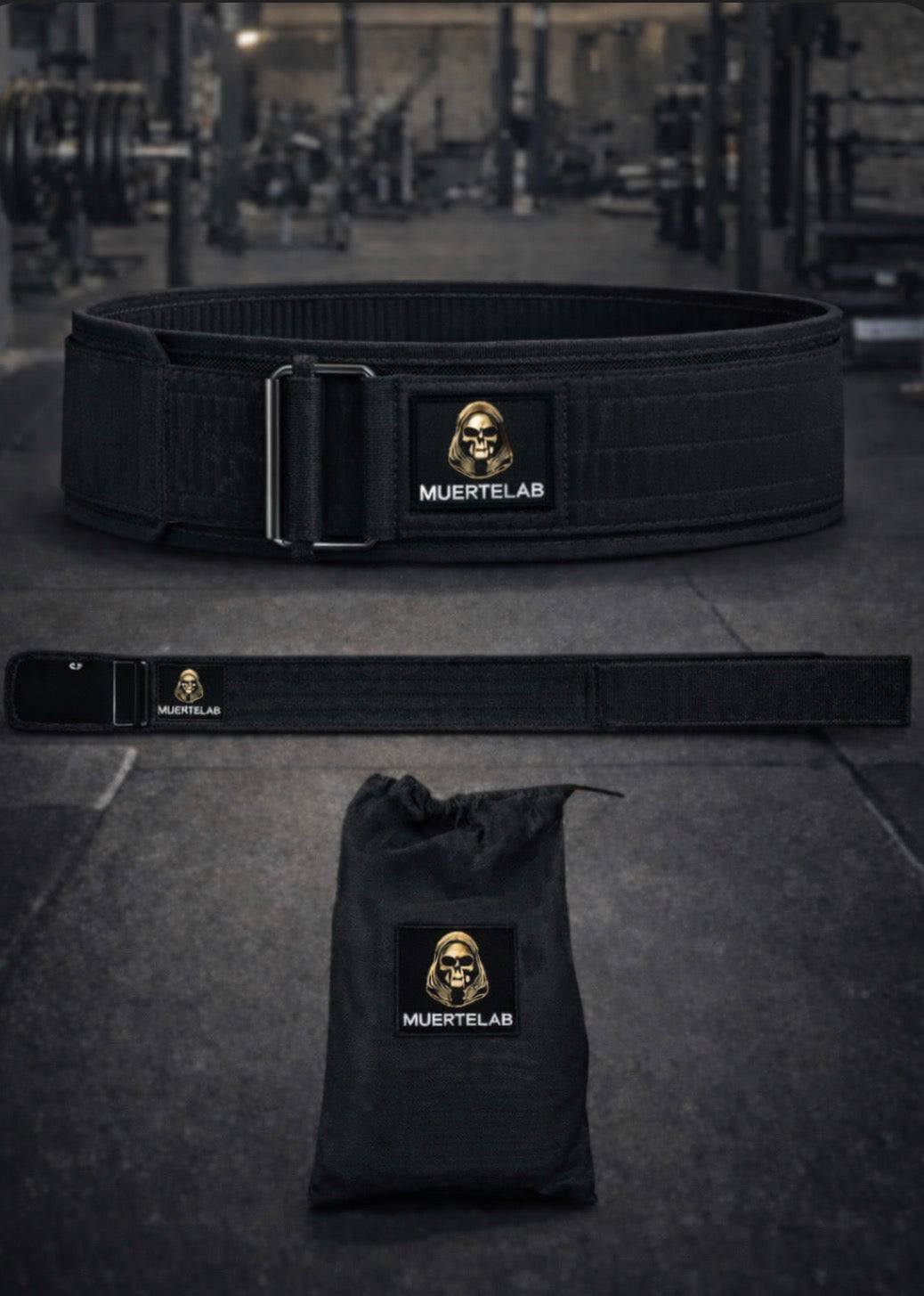 Self-Locking Buckle Gym Belt