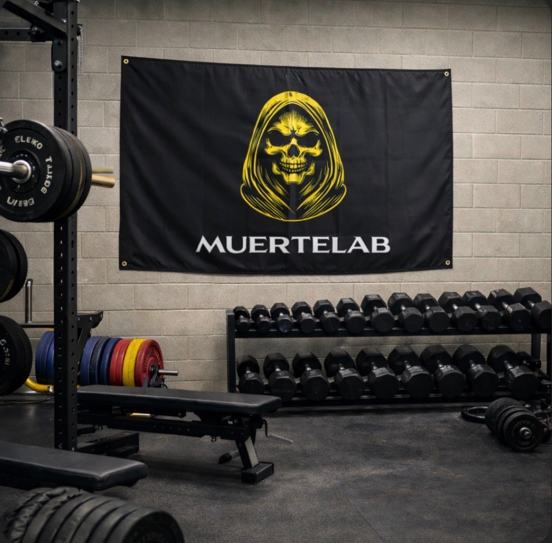 3x5 Muerte Gym Flag
